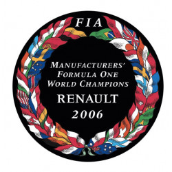 Sticker FIA World Champion...
