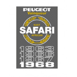 Peugeot vainqueur SAFARI...