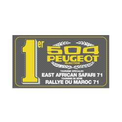 Peugeot 504 1er au East...
