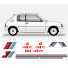 Sticker kit for Peugeot 205 Rallye