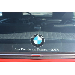 BMW Vintage Decal "Aus Freude am Fahren"